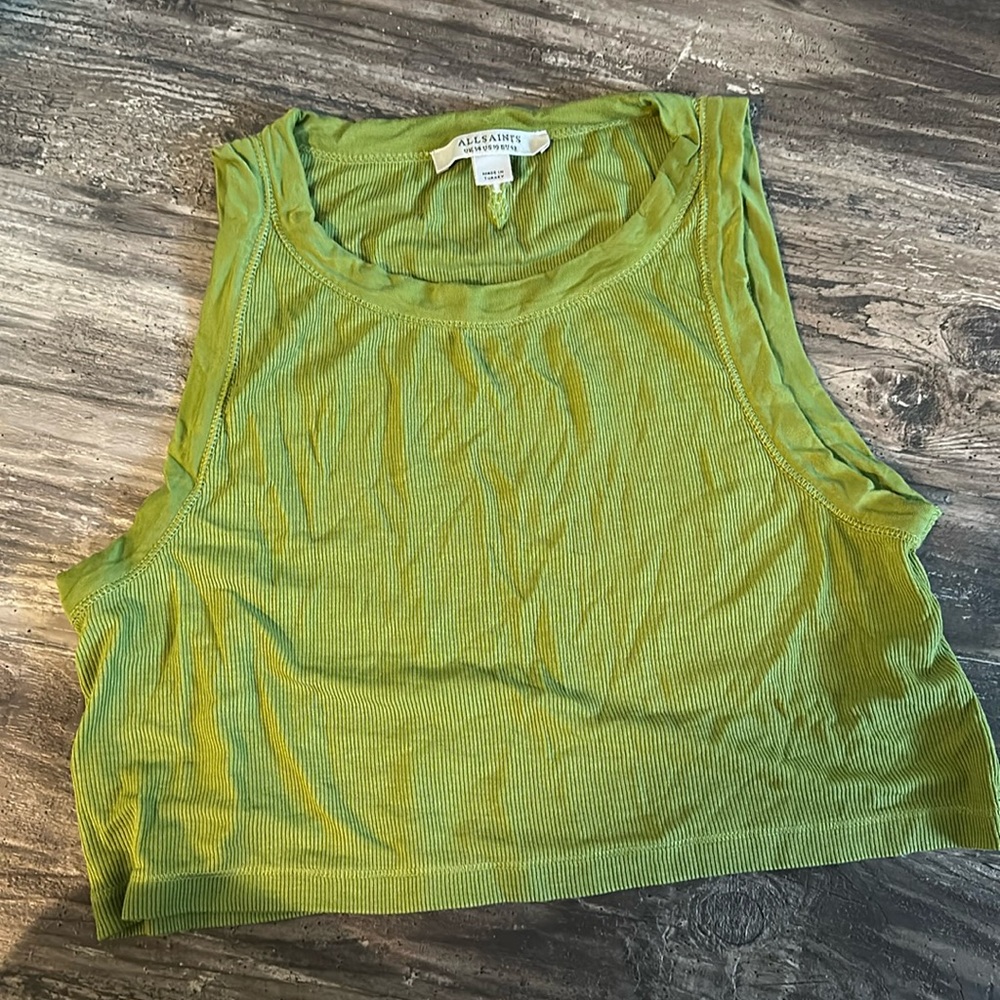 ALL SAINTS CROP TANK